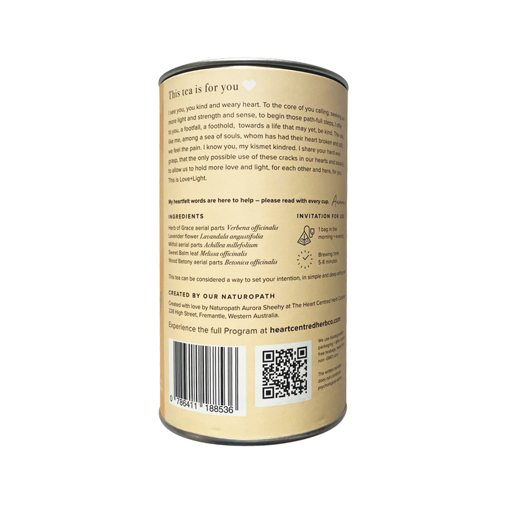 The Heart Centred Herb Company Love + Light x 14 Tea Bags