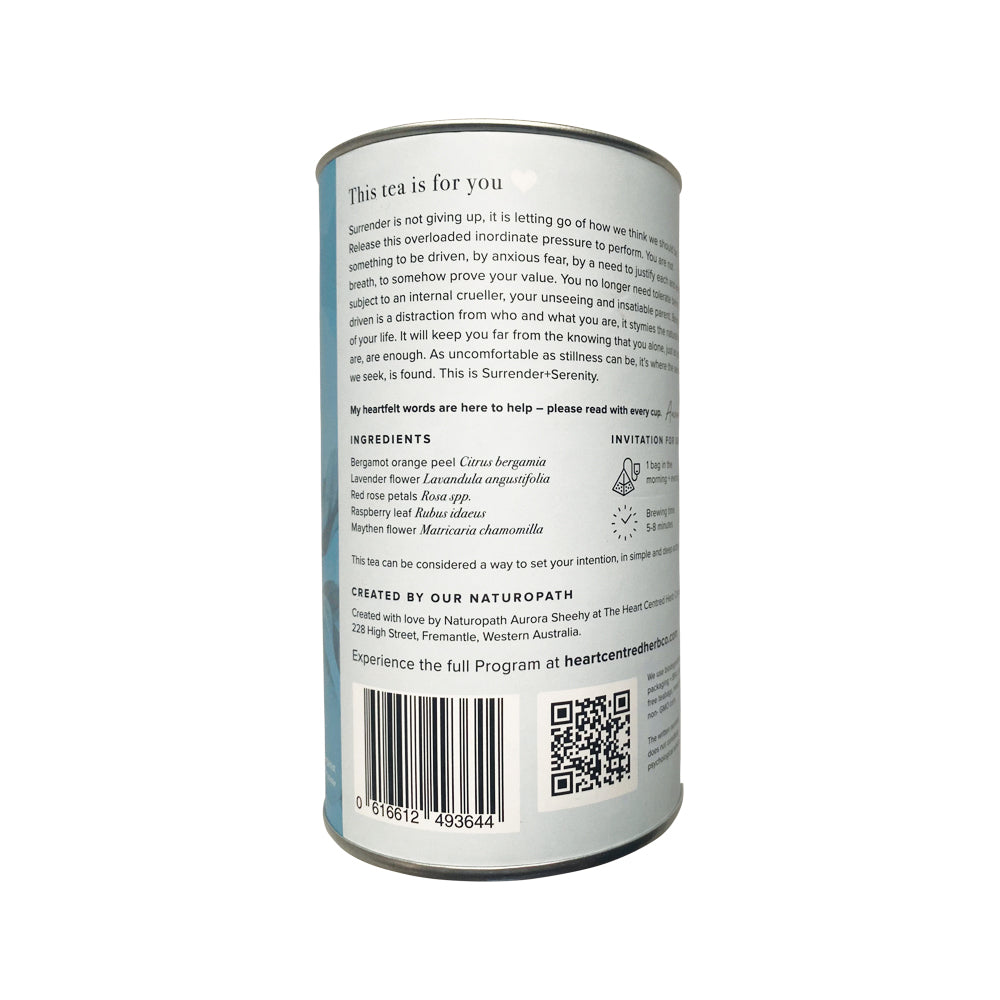 The Heart Centred Herb Company Surrender + Serenity x 14 Tea Bags