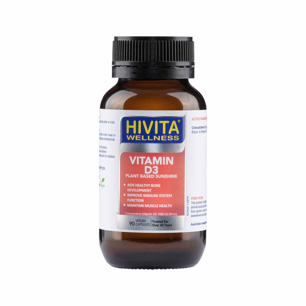 HiVita - Wellness Vitamin D3 (Plant Based Sunshine)