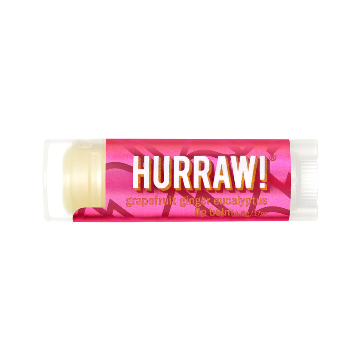 HURRAW! ORG LIP BALM GRPFRUIT GINGER EUCALYP 4.8G