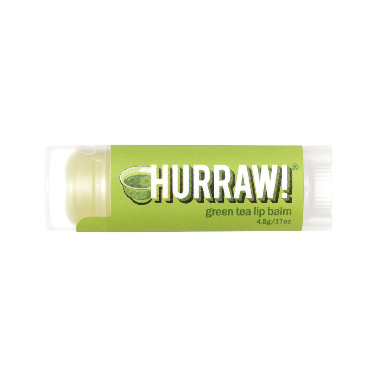HURRAW! ORG LIP BALM GREEN TEA 4.8G