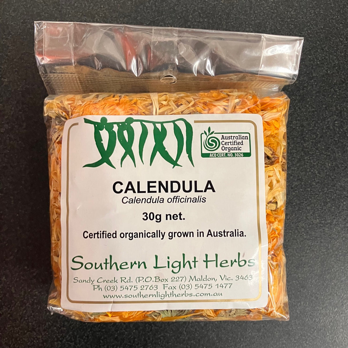 Southern Light Herbs Calendula Tea 30g