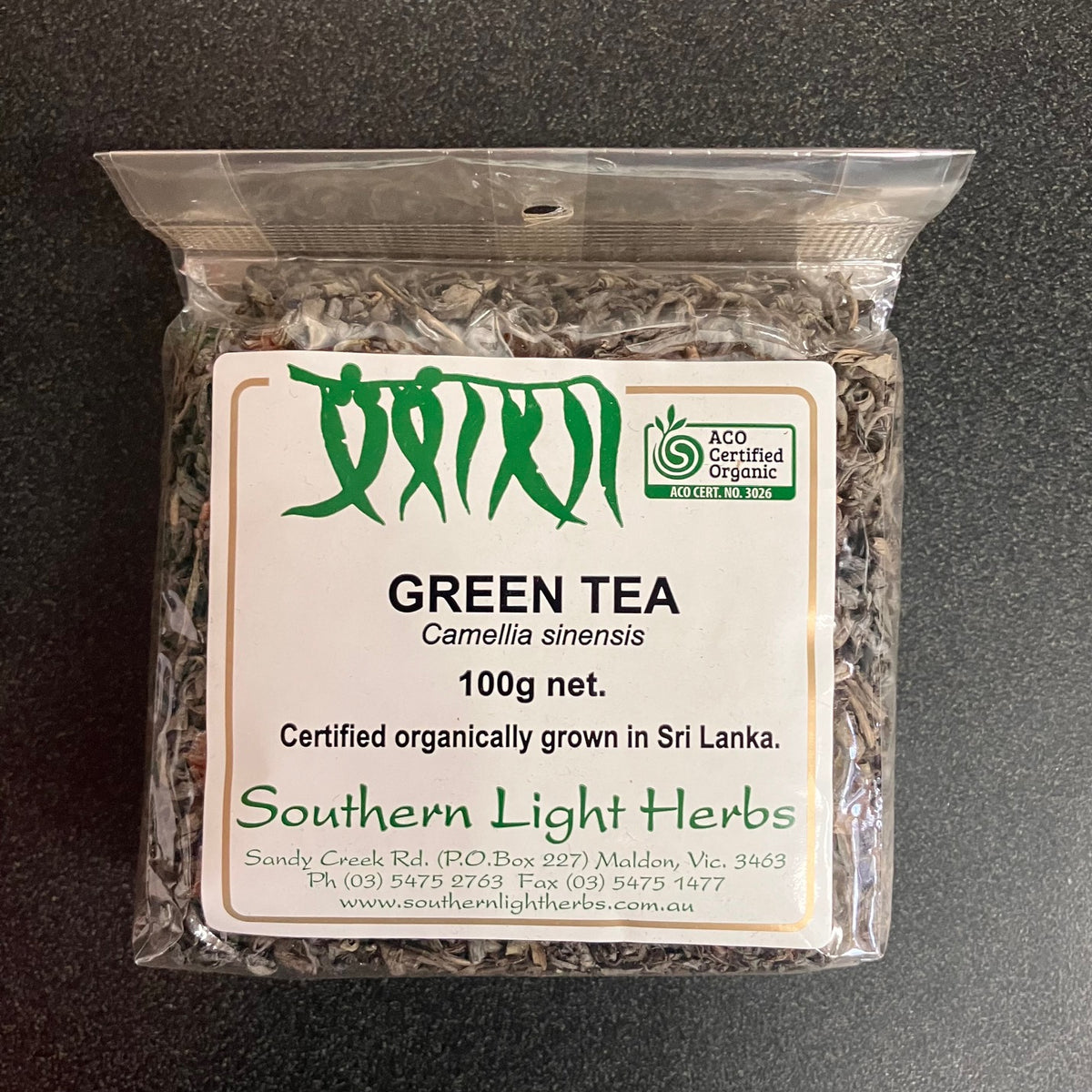 Southern Light Herbs Green Tea 100g (Sri Lanka)