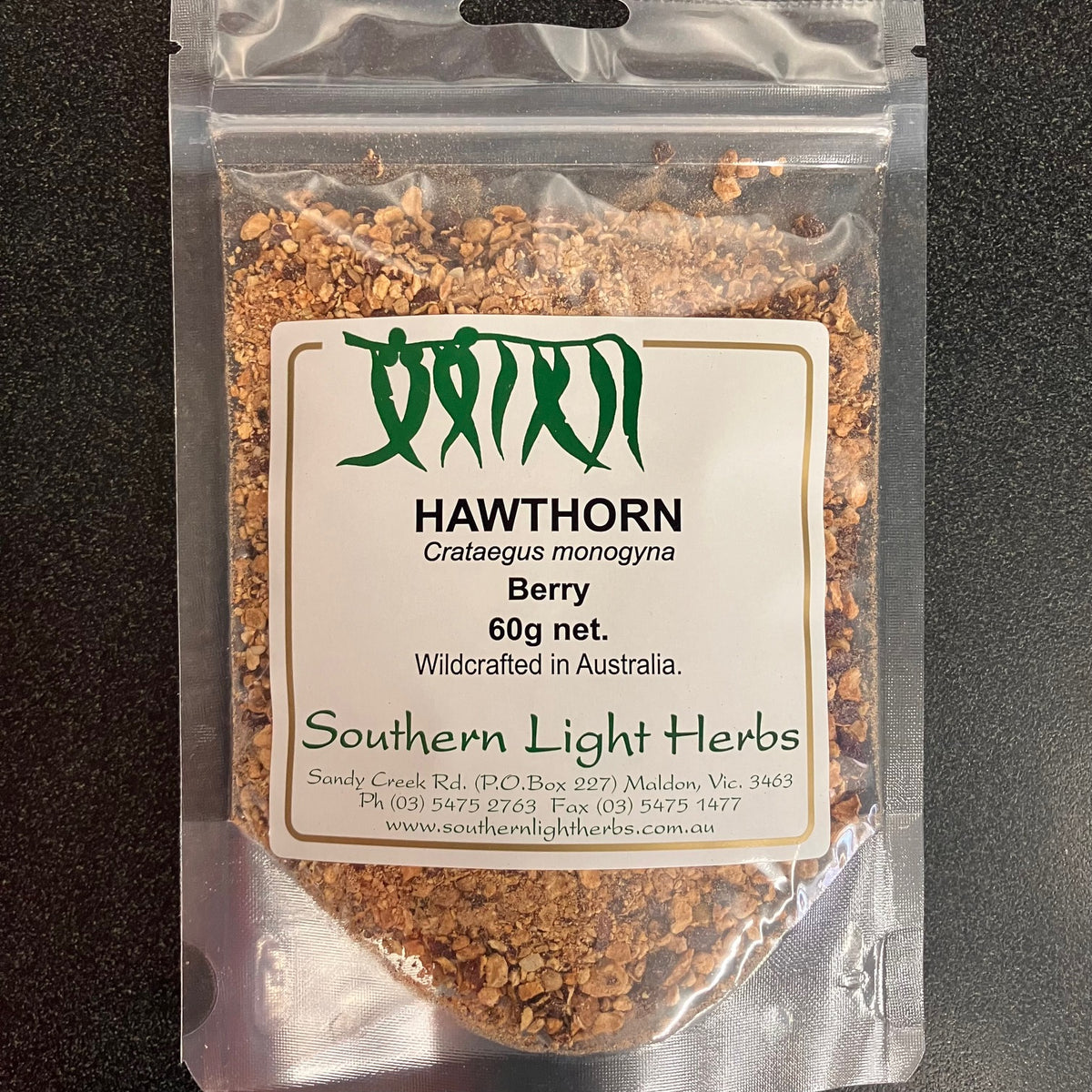 Southern Light Herbs Hawthorn Berries 60g