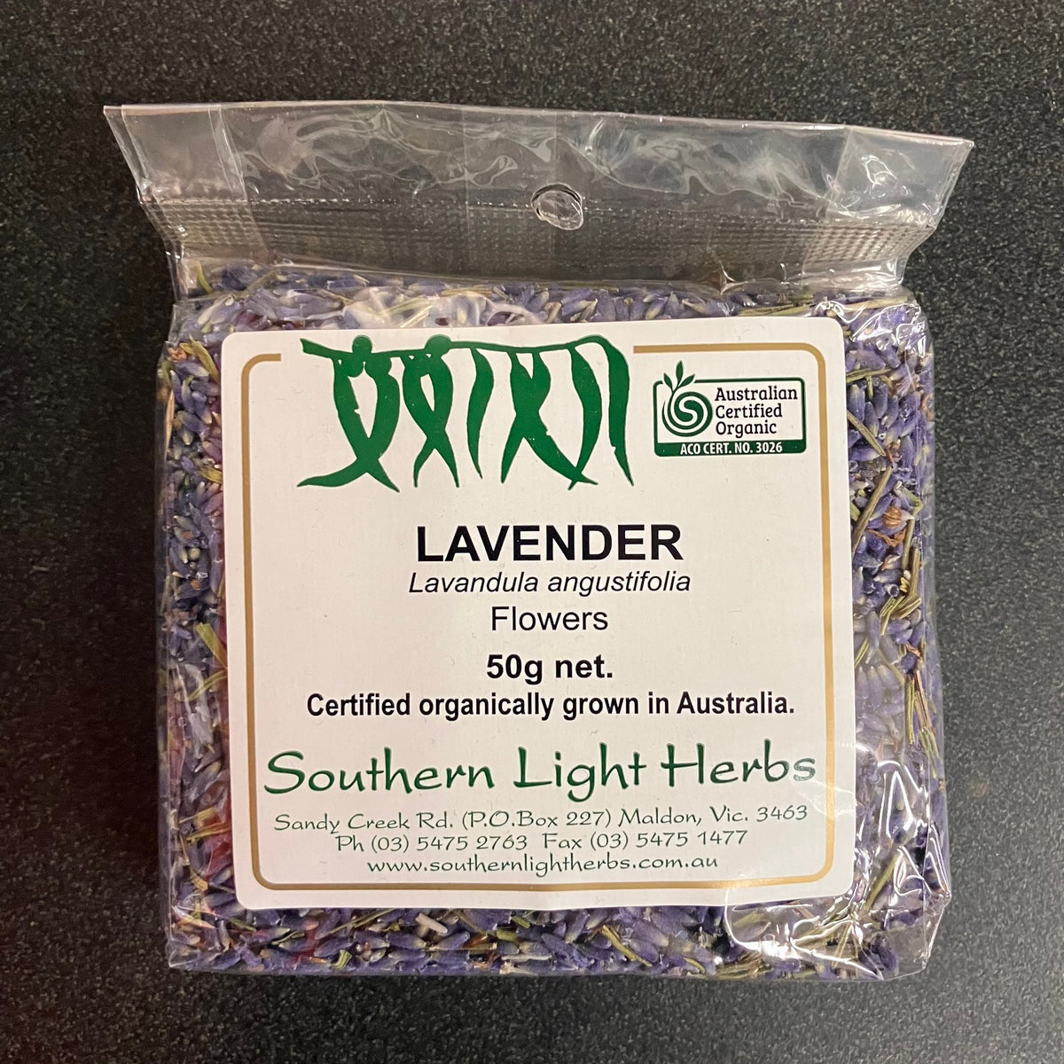 Southern Light Herbs Lavender 50g