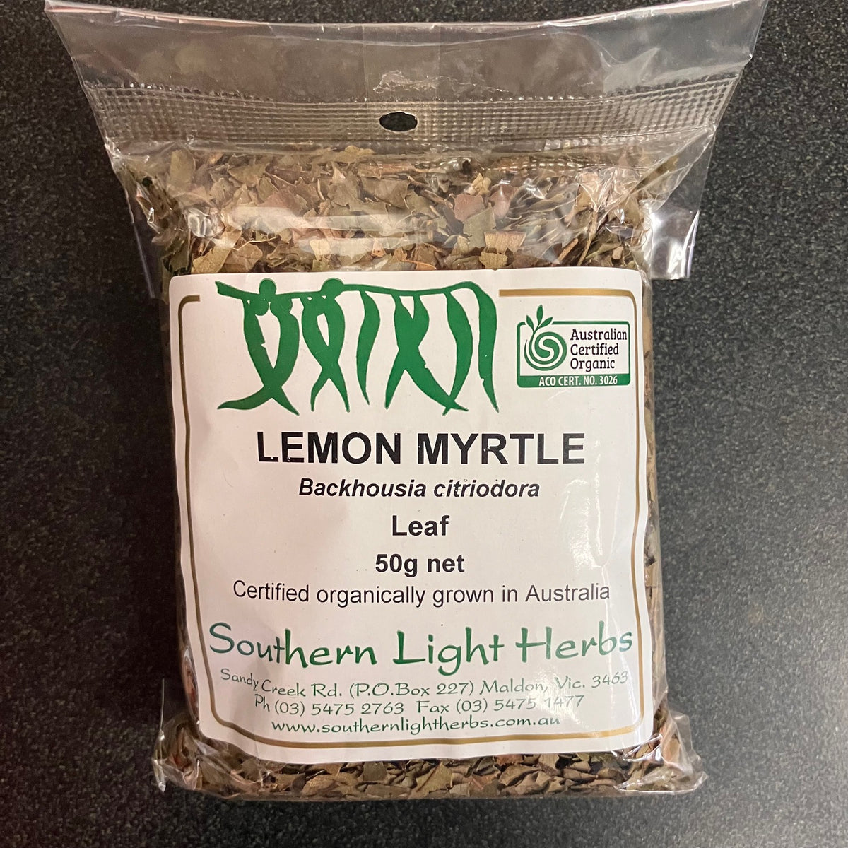 Southern Light Herbs Lemon Myrtle 50g