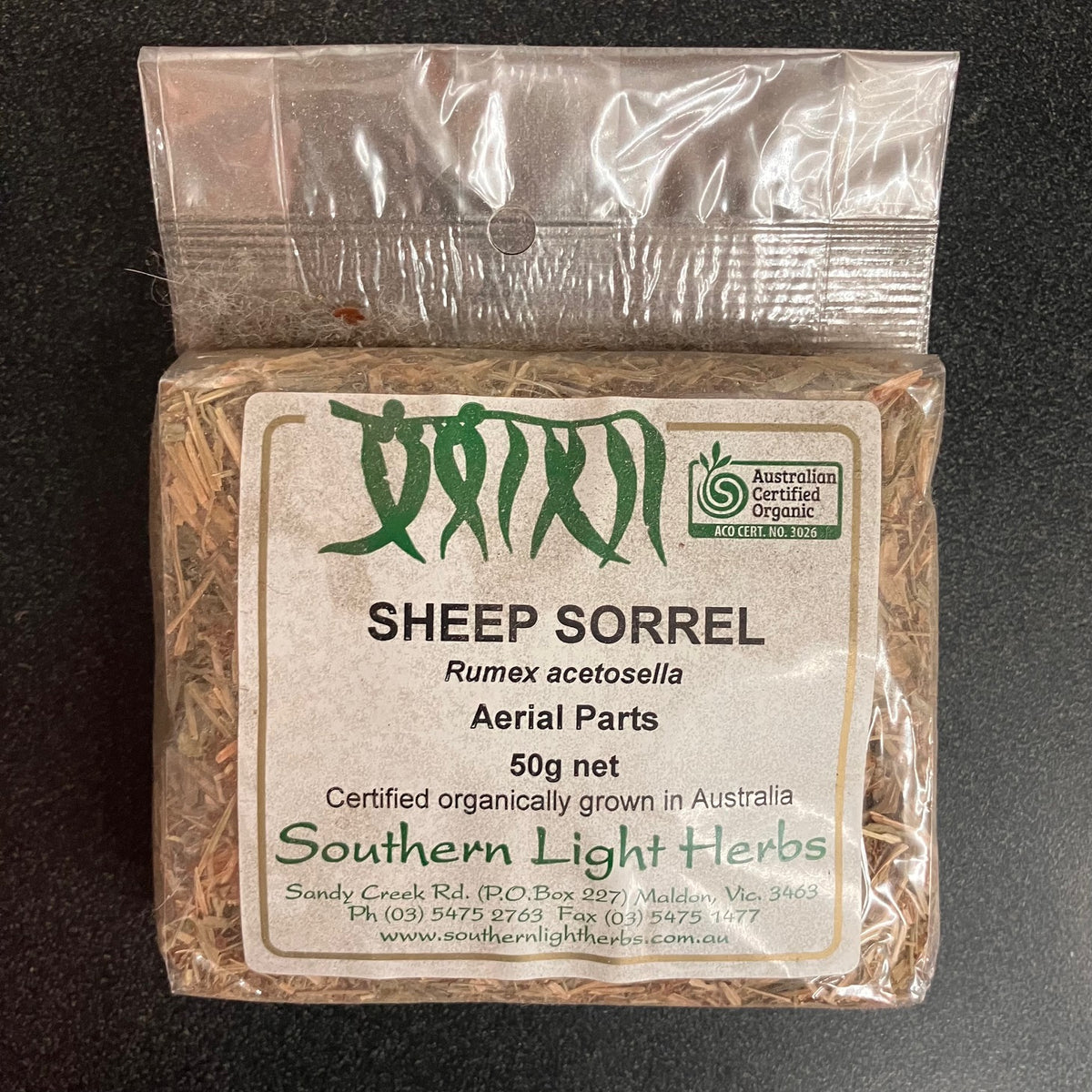 Southern Light Herbs Sheep Sorrel 50g