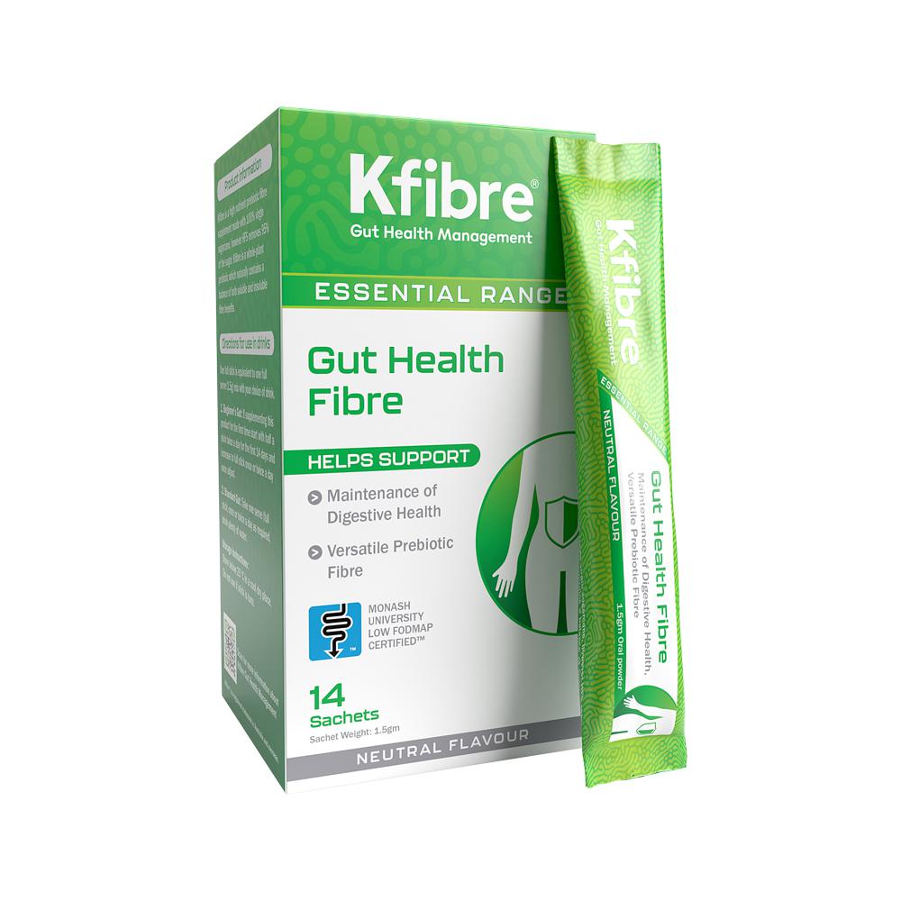 Kfibre - Essential Gut Health Fibre Neutral Sachets 1.5g x 14 Pack
