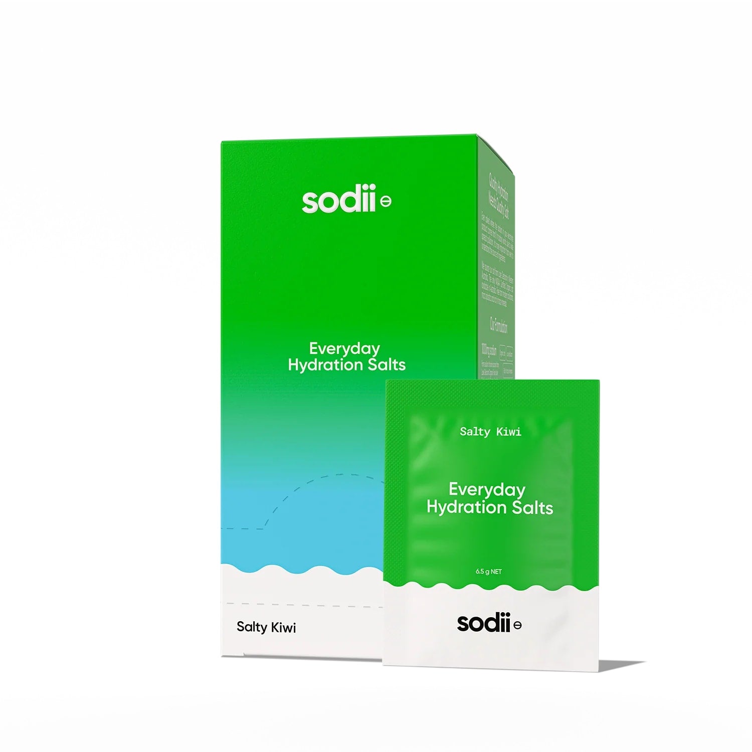 Sodii Everyday Hydation Salts Salty Kiwi 30pk