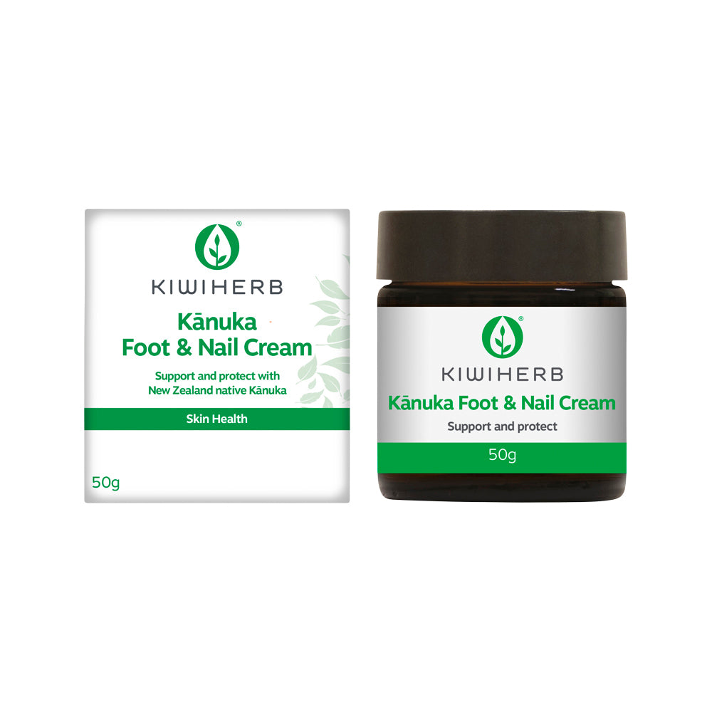 Kiwiherb - Kanuka Foot & Nail Cream 50g