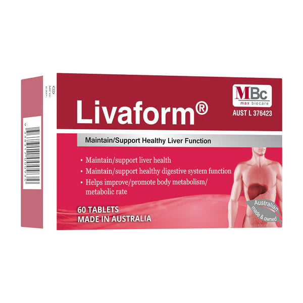 Max Biocare - Livaform (with Milk Thistle)