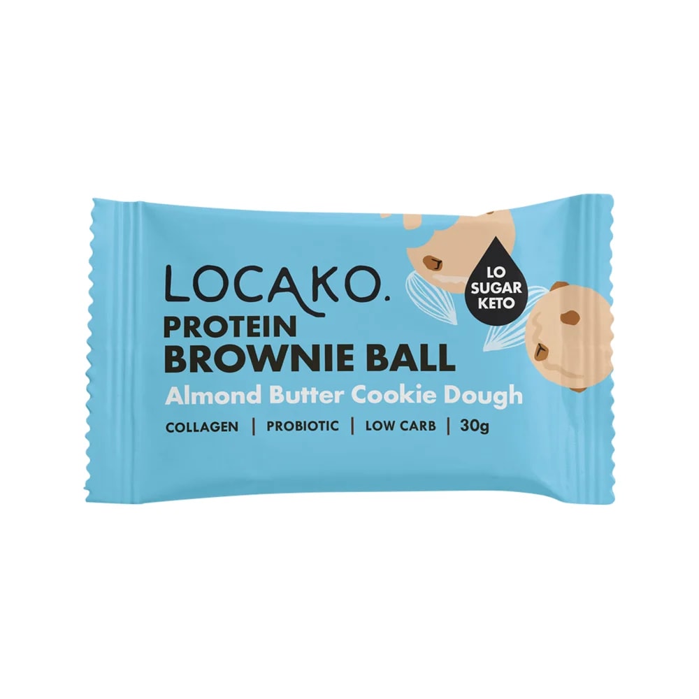 Locako - Protein Brownie Ball Almond Butter Cookie Dough 30g