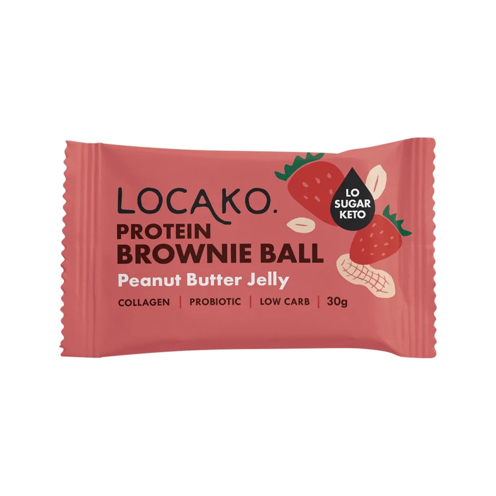 Locako - Protein Brownie Ball Peanut Butter Jelly 30g
