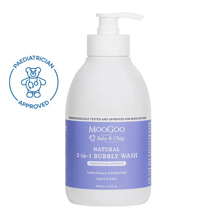 MooGoo 2-in-1 Bubbly Wash 1 litre