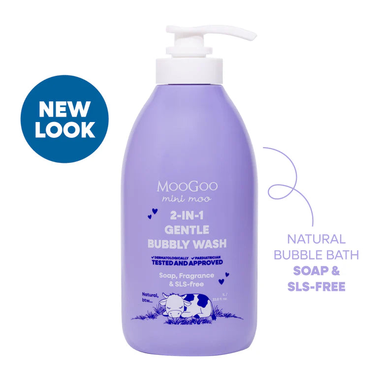 MooGoo 2-in-1 Bubbly Wash
