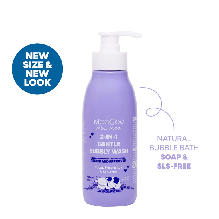 MooGoo 2-in-1 Bubbly Wash