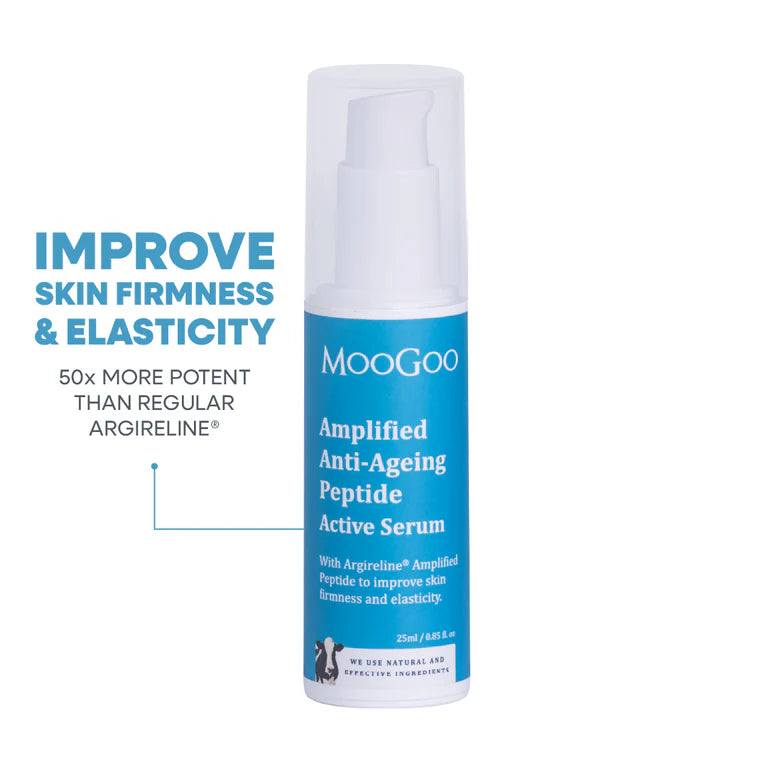 MooGoo Amplified Anti-Ageing Peptide Active Serum with Argireline®