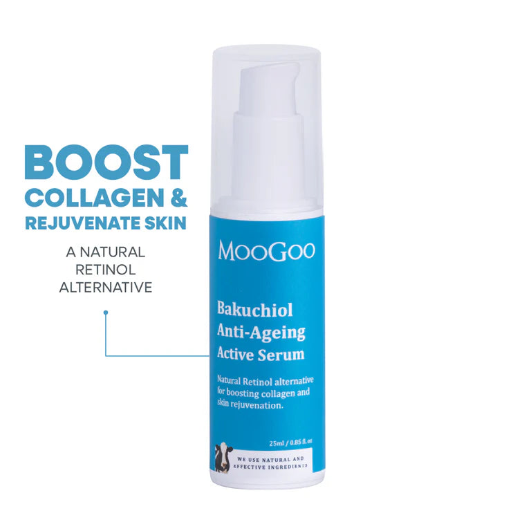 MooGoo Bakuchiol Anti-Ageing Active Serum 25ml