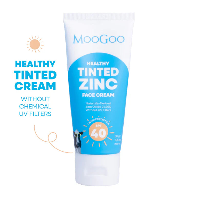 MooGoo Tinted Face Cream with SPF 40