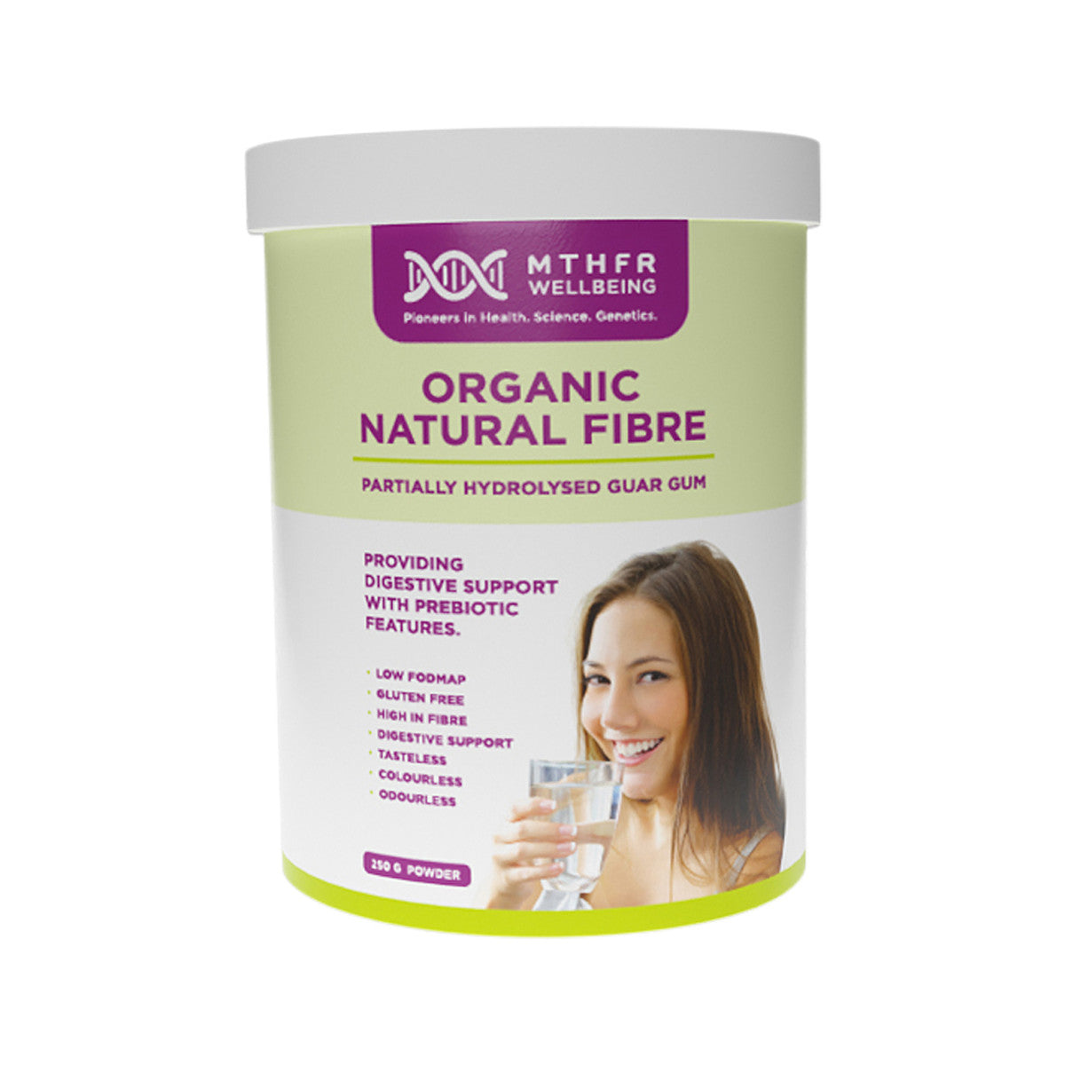 MTHFR Wellbeing - Organic Natural Fibre (Partially Hydrolysed Guar Gum)