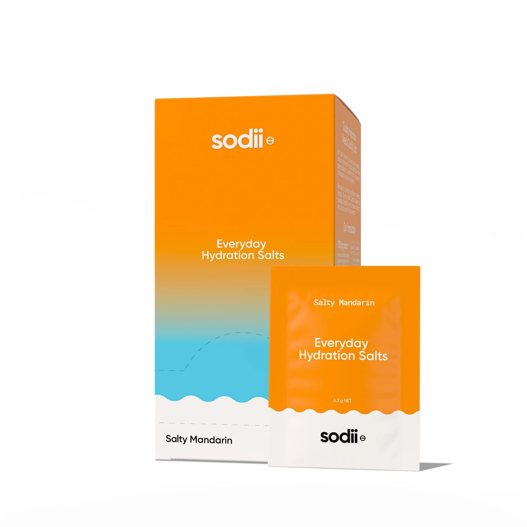 Sodii Everyday Hydration Salts Salty Mandarin 30pk