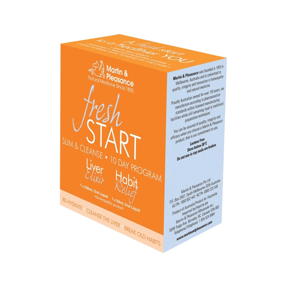 Martin & Pleasance - Fresh Start (Slim & Cleanse 10 Day Program) Pack