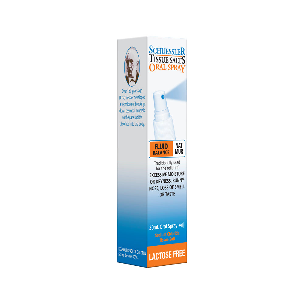 Schuessler Tissue Salts - Nat Mur (Fluid Balance) Spray