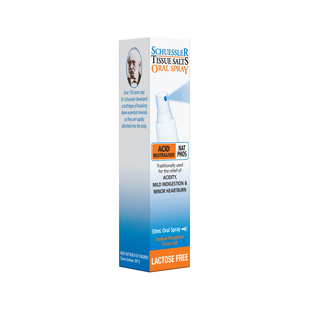 Schuessler Tissue Salts - Nat Phos (Acid Neutraliser) Spray