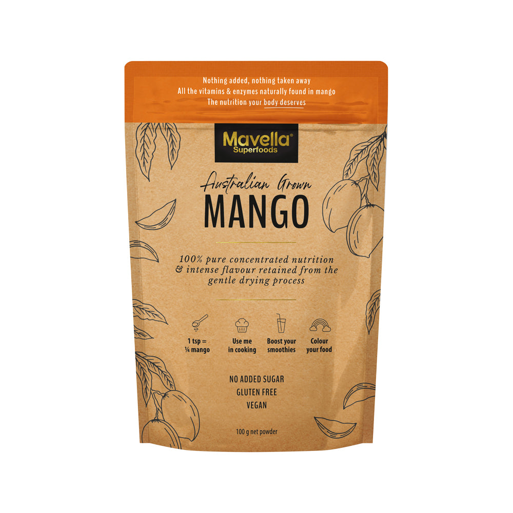 Mavella Superfoods Australian Grown Mango Powder