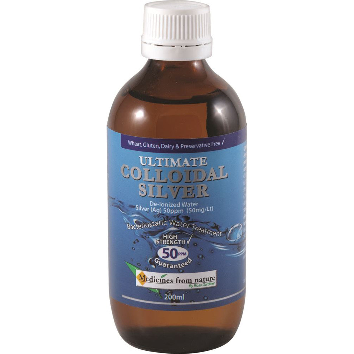Medicines From Nature - Ultimate Colloidal Silver 50ppm