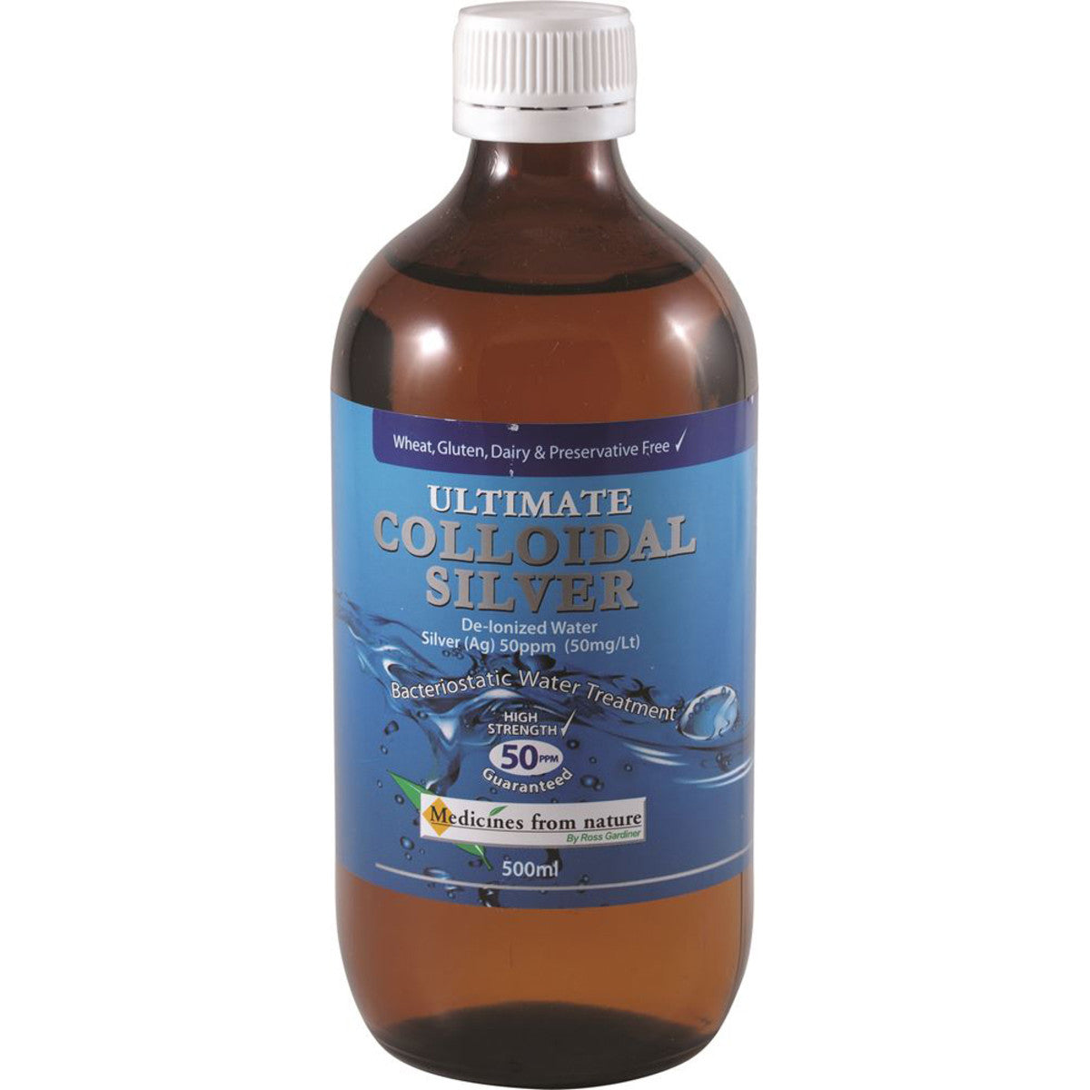 Medicines From Nature - Ultimate Colloidal Silver 50ppm