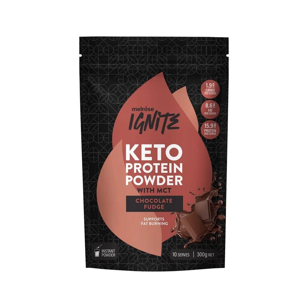 Melrose - Ignite Keto Protein Powder Chocolate Fudge