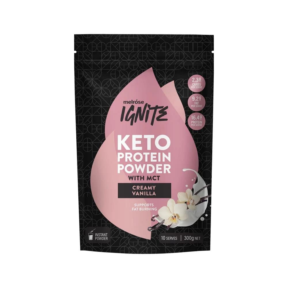 Melrose - Ignite Keto Protein Powder Creamy Vanilla