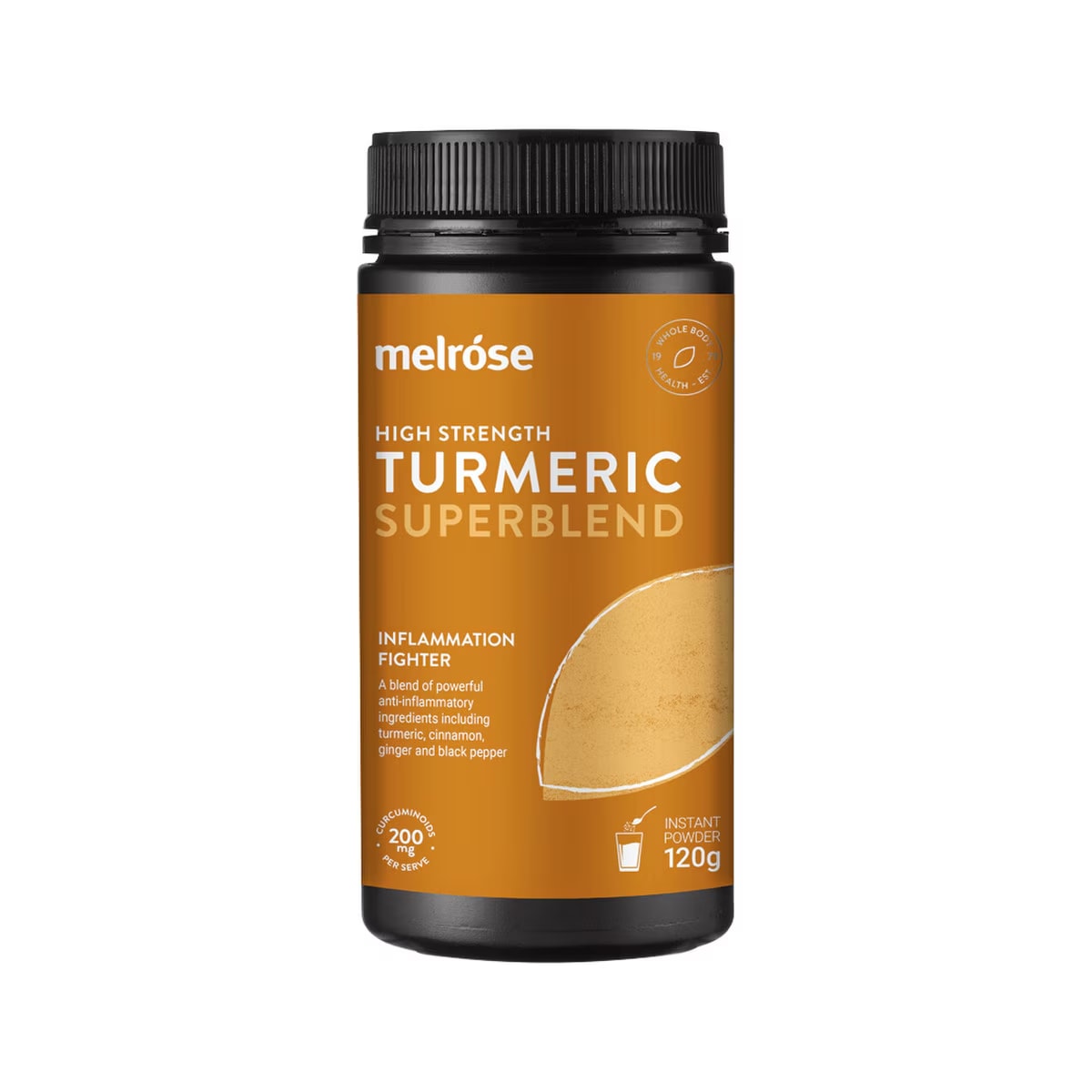 Melrose - High Strength Turmeric Superblend Instant Powder