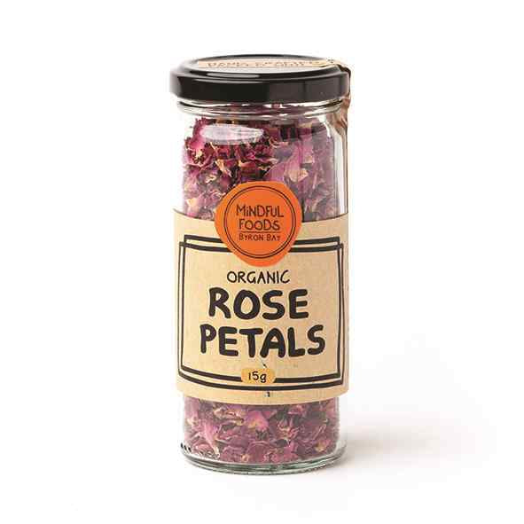 Mindful Foods Organic Rose Petals 15g