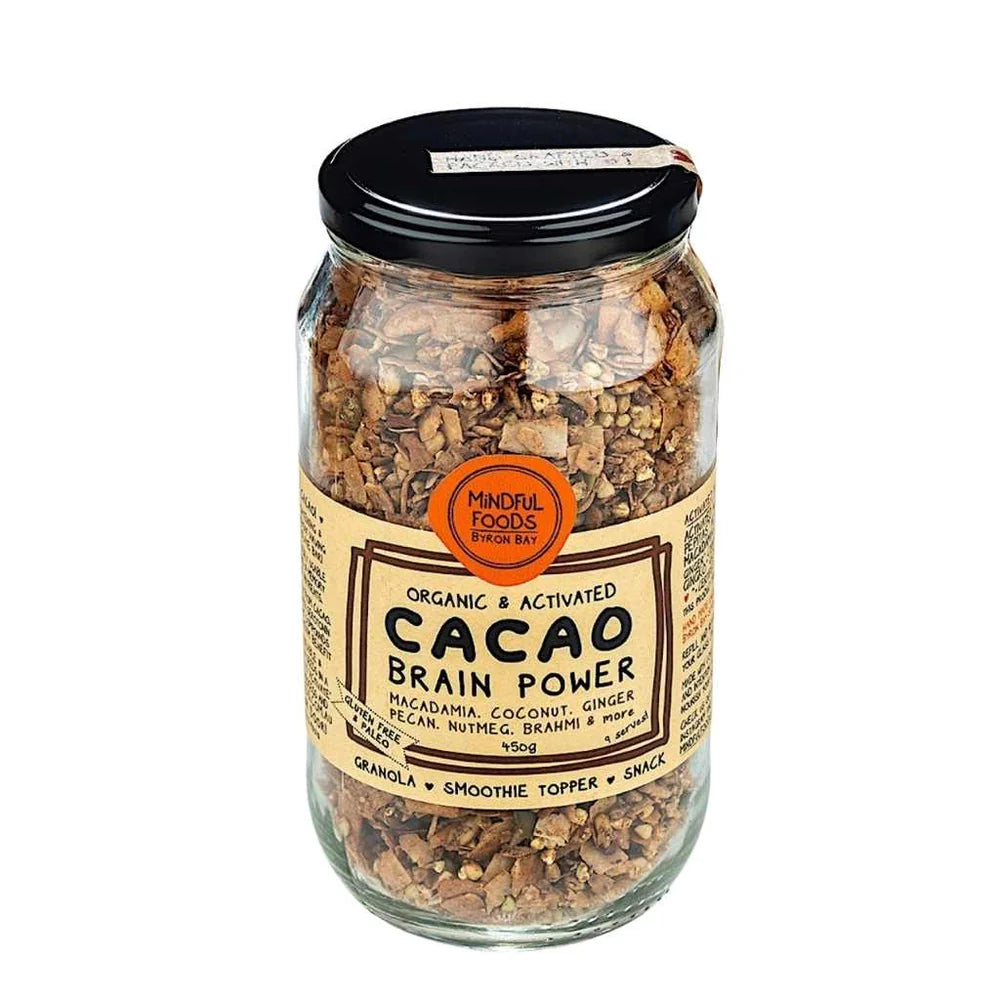 Mindful Foods Cacao Brain Power Organic & Activated 450g
