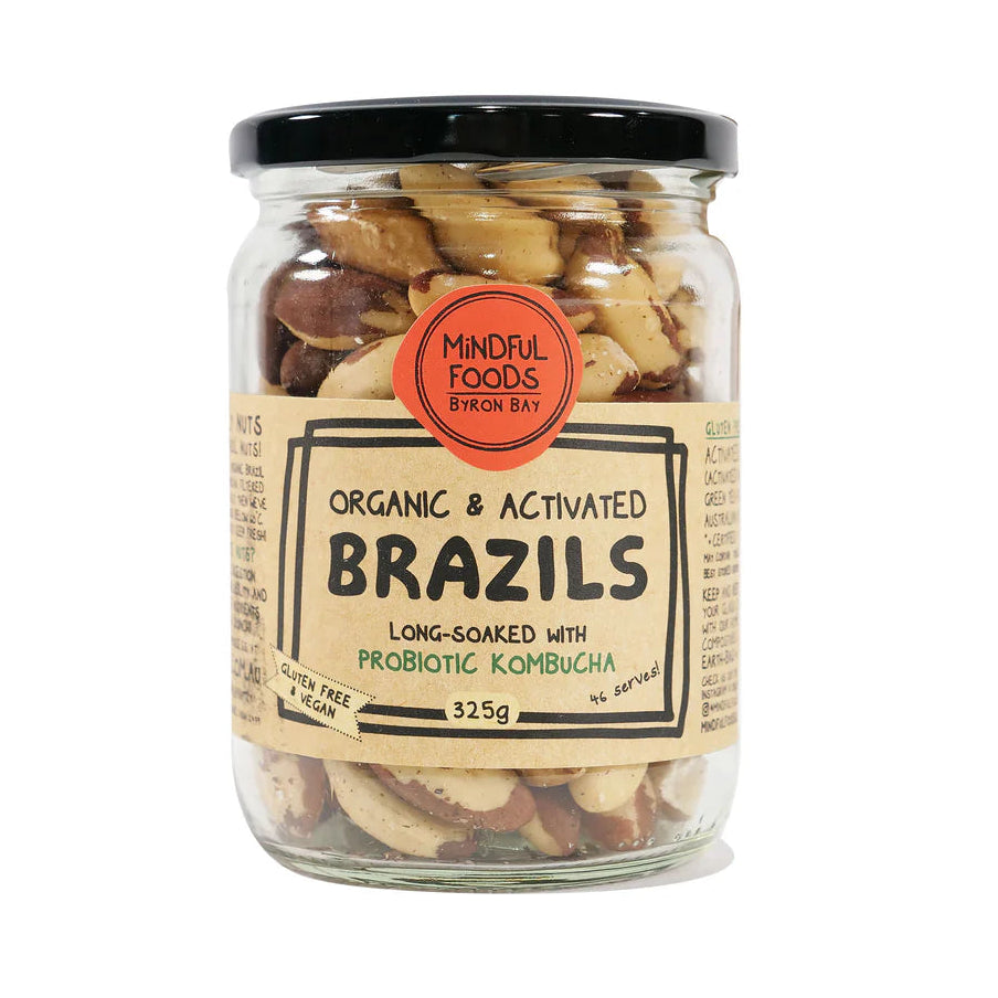 Mindful Foods Brazil Nuts Organic & Activated 325g