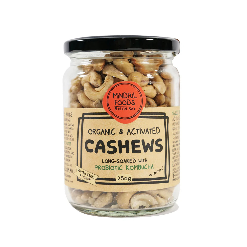 Mindful Foods Cashews Organic & Activated 260g