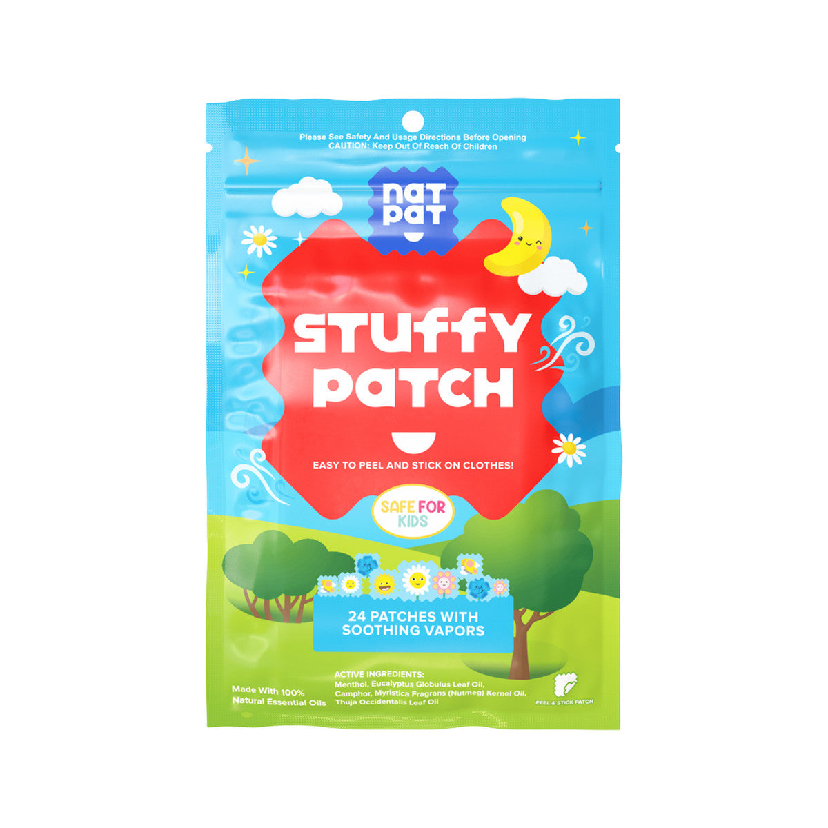 NATPAT (The Natural Patch Co.) - StuffyPatch Organic Stickers