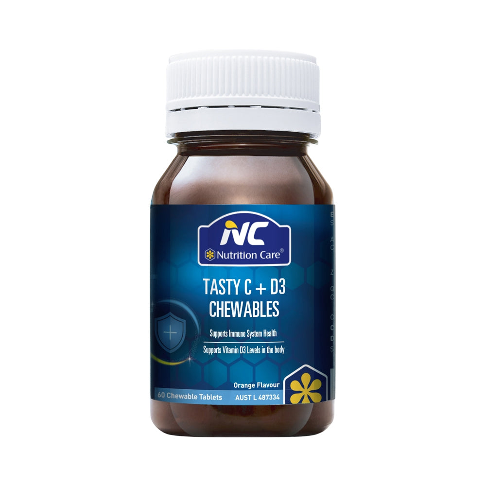 NC by Nutrition Care - Tasty C + D3 Chewables Orange