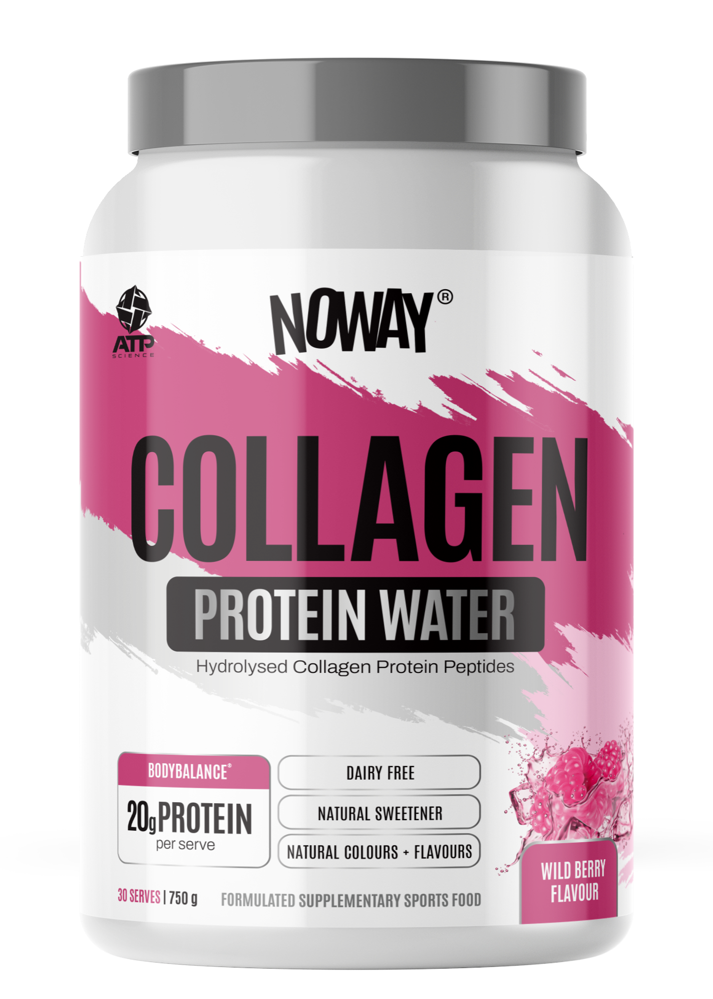 ATP Science - NOWAY Juicy Collagen Protein Water Wild Berry