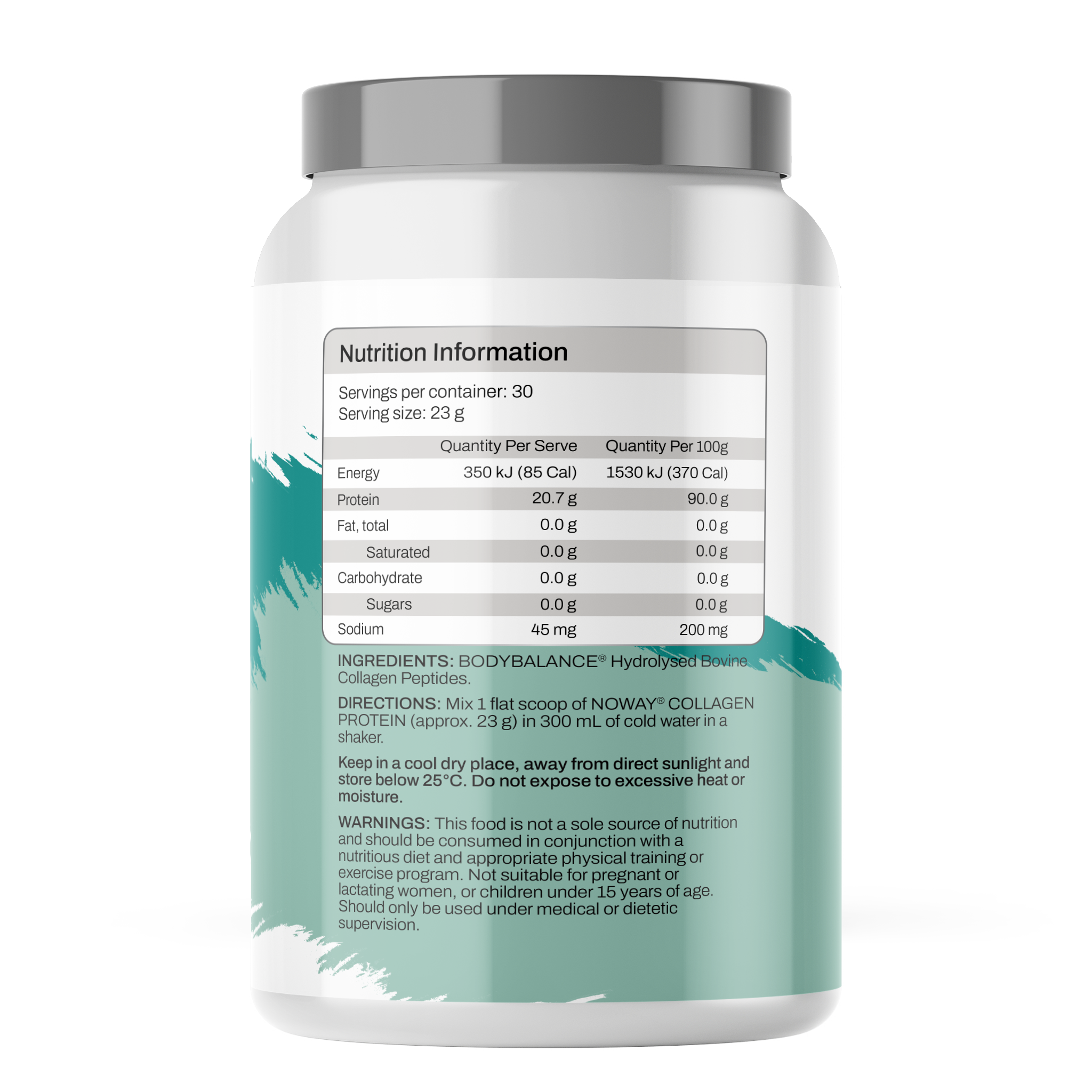 ATP Science - NOWAY Collagen Protein Unflavoured