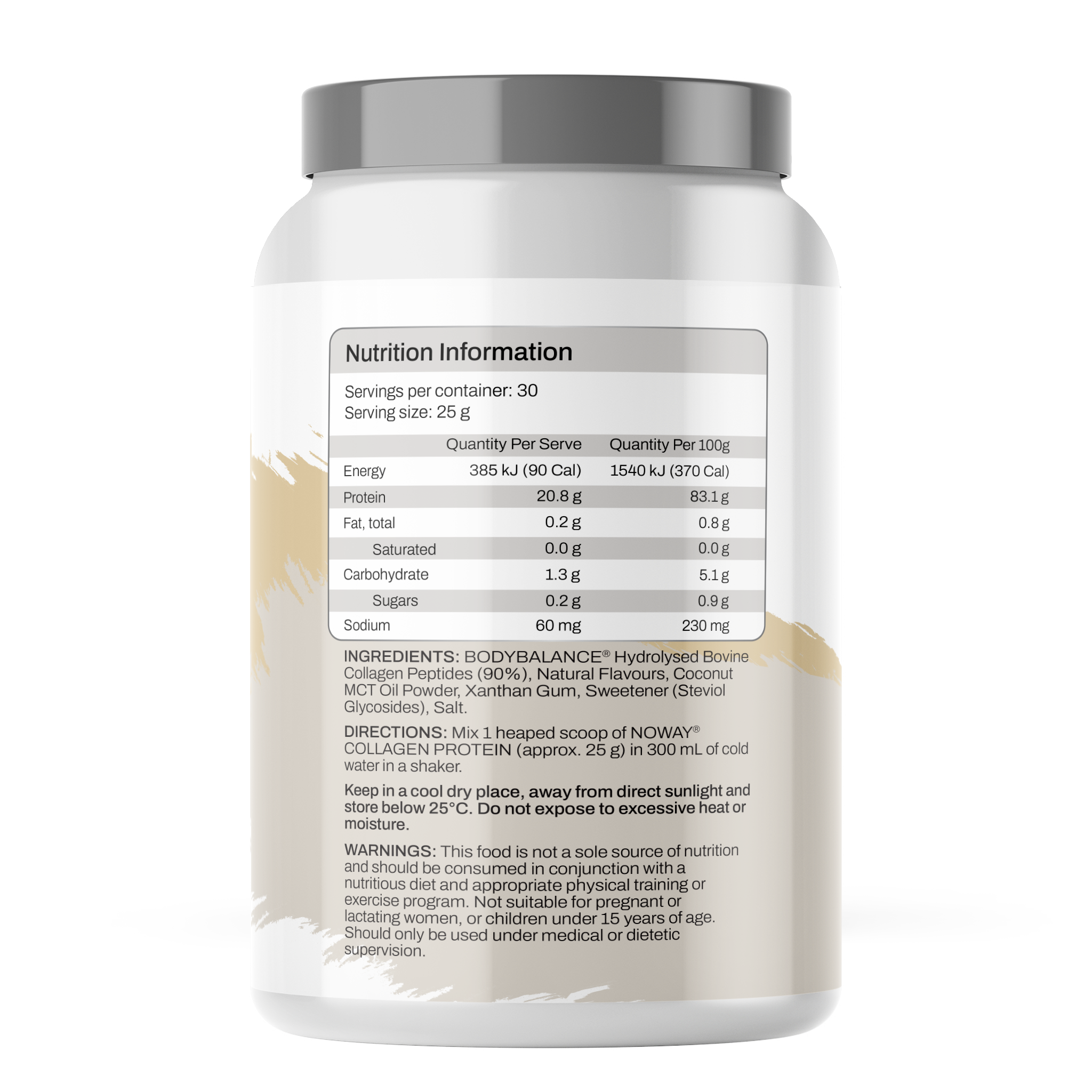 ATP Science - NOWAY Collagen Protein Vanilla