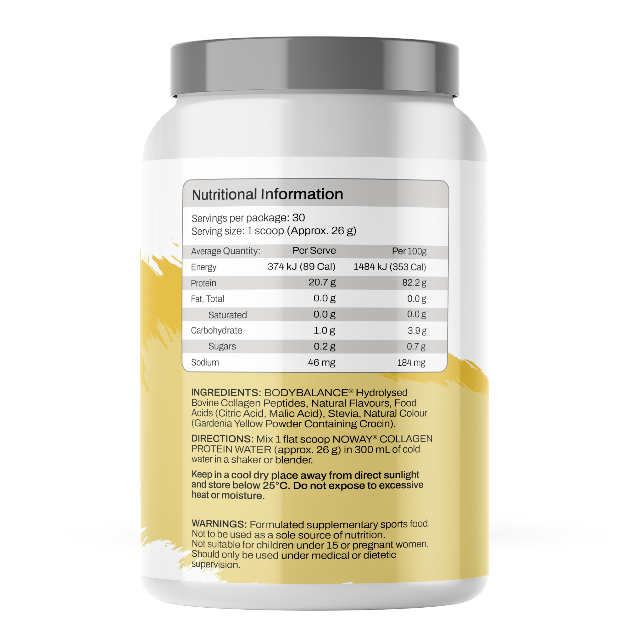 ATP Science - NOWAY Juicy Collagen Protein Water Pineapple