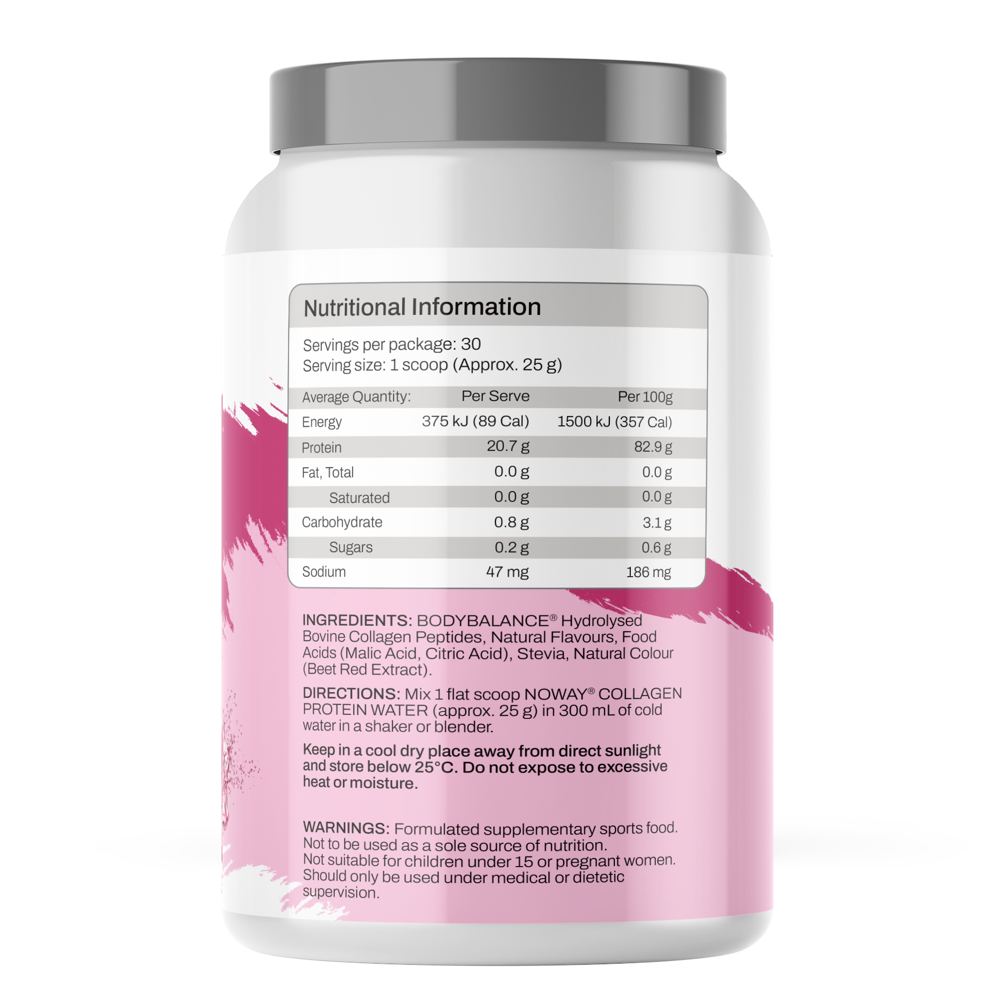 ATP Science - NOWAY Juicy Collagen Protein Water Wild Berry