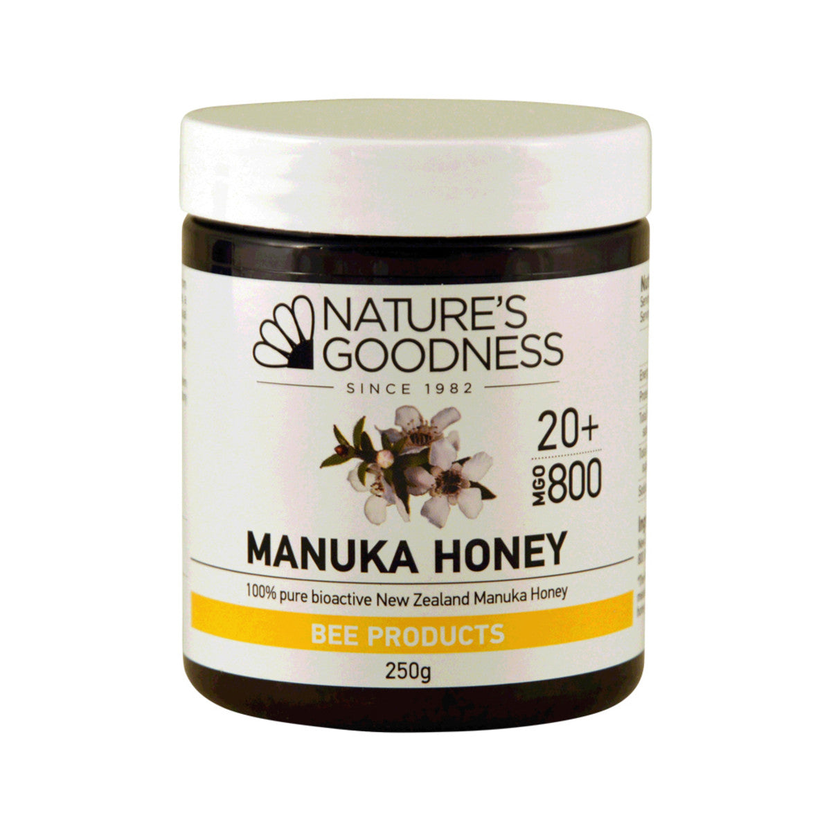 Nature's Goodness - Manuka Honey (100% Pure Bioactive NZ) MGO 800