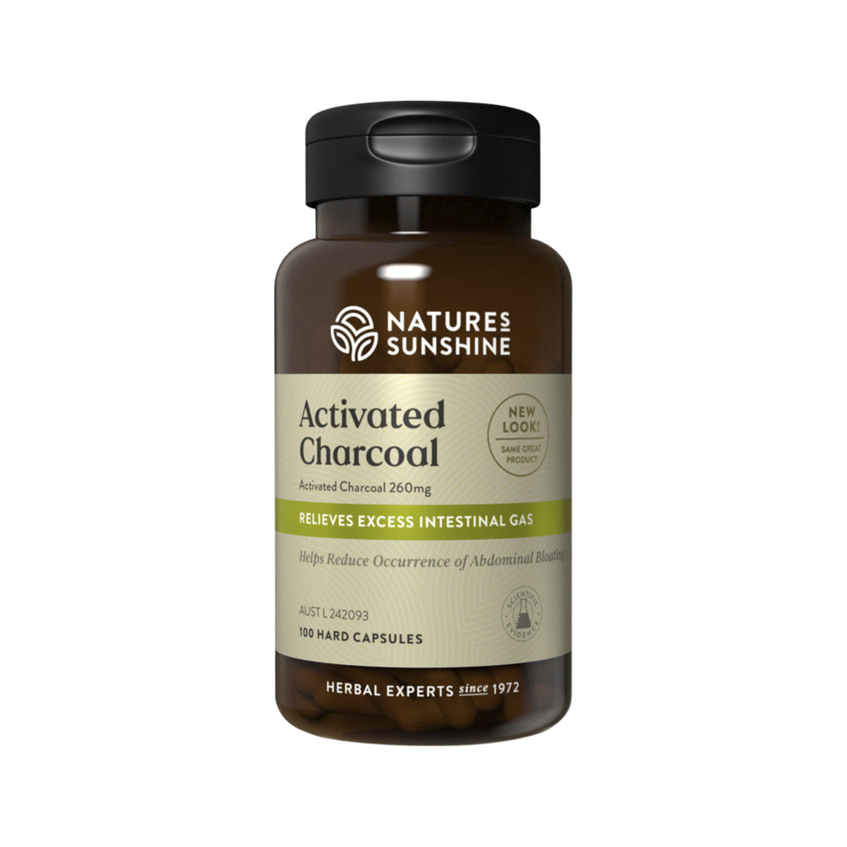 Nature's Sunshine - Activated Charcoal 260mg