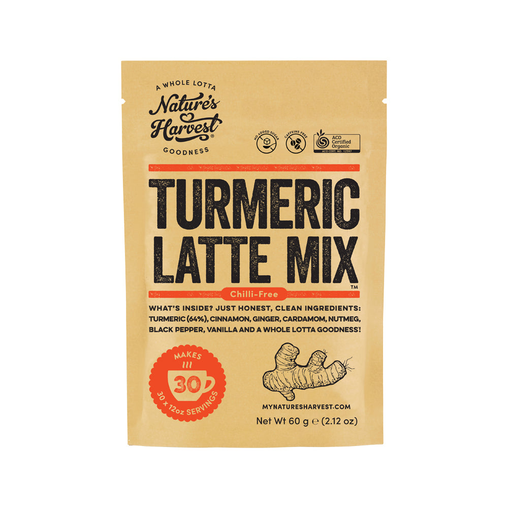 Nature's Harvest - Organic Turmeric Latte Mix Chilli-Free