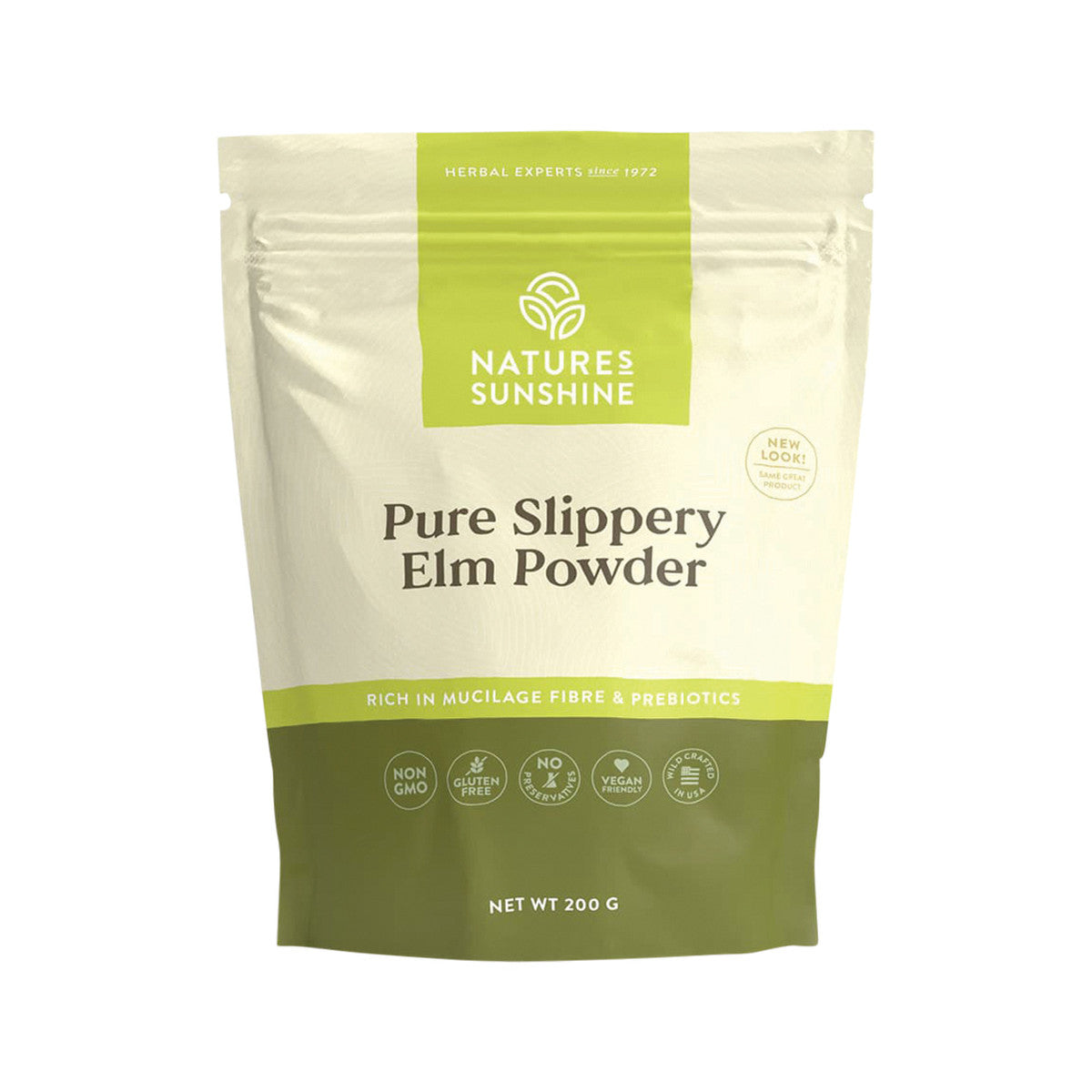 NATURE'S SUNSHINE SLIPPERY ELM POWDER 200G
