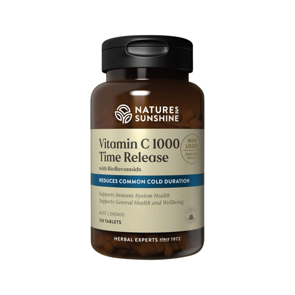 NATURE'S SUNSHINE VITAMIN C 1000 TIMED RELEASE 150T